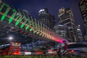 Solidaritas Korban Penembakan, DKI Beri Warna Bendera New Zealand di JPO GBK