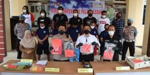 Polres Lebak Berhasil Ungkap Tiga Kasus Tindak Pidana Curanmor dan Pembobolan Minimarket di Lebak