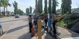 Pastikan Keamanan di PT Krakatau Bandar Samudera, Ditpamobvit Polda Banten Lakukan Patroli dan Pemeriksaan