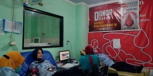 25 Pegawai Rutan Boyolali Ikuti Donor Darah Di PMI