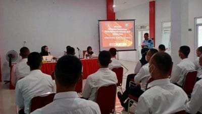 Rutan Boyolali bersama BNNK Surakarta Adakan Penyuluhan bagi CPNS Rutan Kelas II B Boyolali