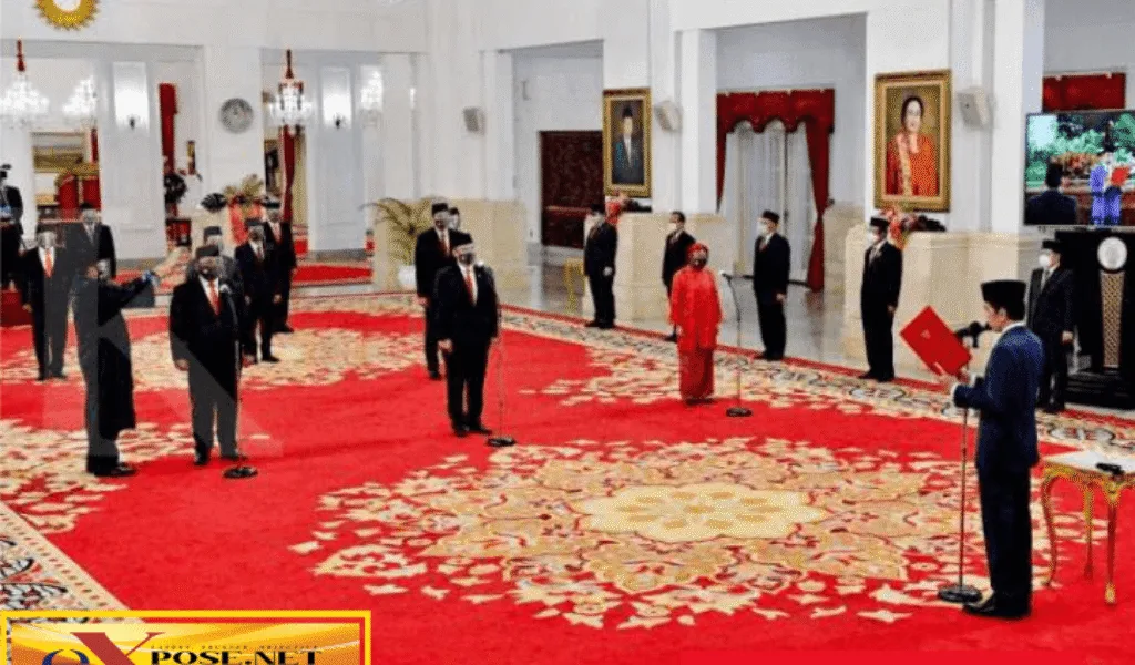 Presiden Jokowi Resmi Lantik Menteri dan Wakil Menteri Baru Kabinet Indonesia Maju