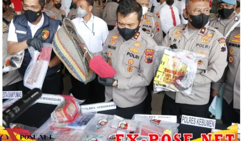 Polda Jateng Tangkap Ratusan Pelaku Judi dalam 1 hari , Kapolda Jateng : Libatkan juga Tokoh Masyarakat dalam pembinaan