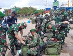 Kolakops Korem 174/ATW Sweeping Gabungan Terhadap Satgas Pamtas RI-PNG