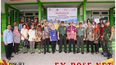 Kodim 0726/Sukoharjo, Terima Tim Penilai Bakti Sosial TNI Manunggal KB Kesehatan Bangga Kencana Tahun 2022