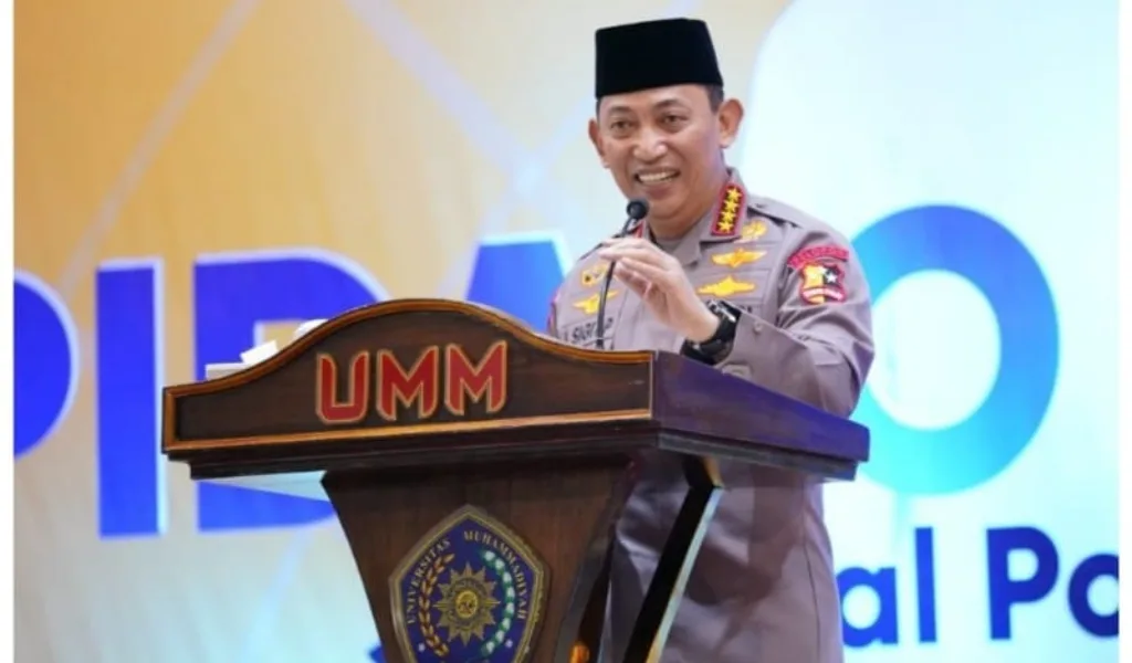 Kapolri Tekankan Pentingnya Jaga Persatuan-Kesatuan Bangsa Dihadapan Angkatan Muda Muhammadiyah