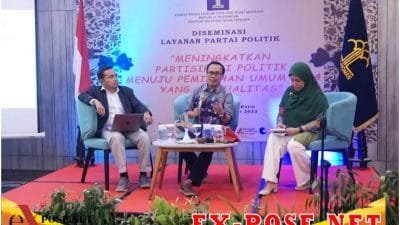 Tingkatkan Partisipasi Politik Jelang Pemilu 2024, Kemenkumham Jateng Adakan Diseminasi Layanan Parpol