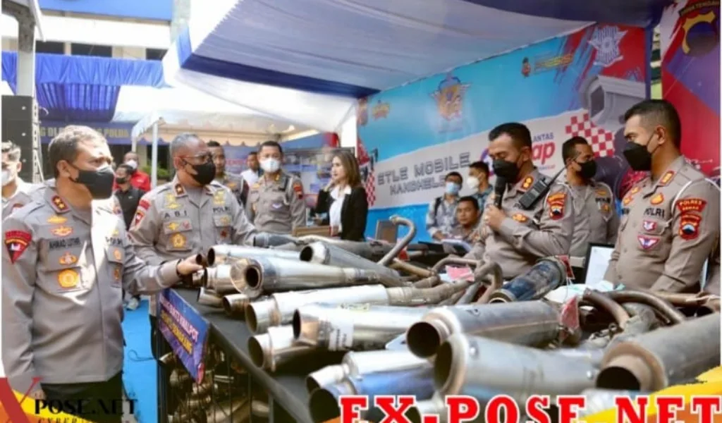 147.380 Knalpot Brong Disita Polda Jateng, Kapolda Tegaskan Penindakan Dilakukan Humanis dan Edukatif