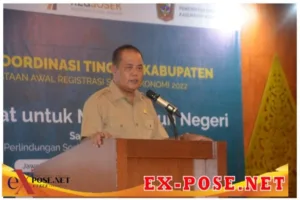 Rapat Koordinasi Tingkat Kabupaten Pendataan Awal Registrasi Sosial Ekonomi 2022