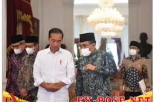 Presiden Jokowi Terima PBNU, Bahas Persiapan R20 di Bali