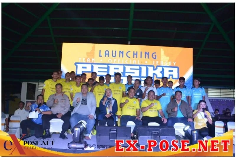 Launching Team Official Jersey Persika 2022