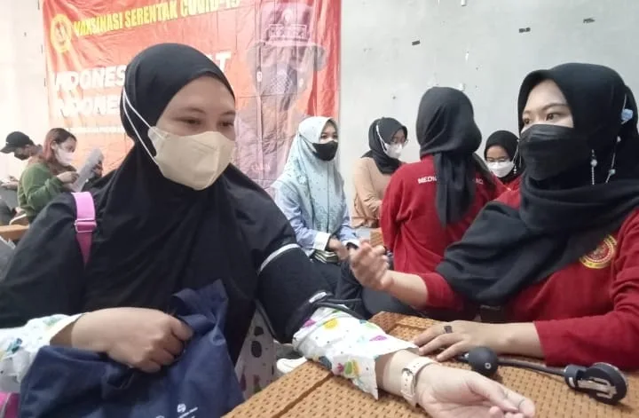 BIN Kembali Gelar Vaksinasi Massal, Warga di Cilember Bogor Antusias dan ucapkan Terimakasih