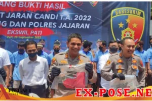 Kurun Waktu 20 Hari, Satreskrim Polres Blora Ungkap 5 Kasus Curanmor Dan Amankan 6 Tersangka