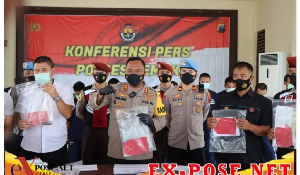 19 Pelaku Curanmor Diamankan Polres Demak Saat Operasi Sikat Jaran Candi