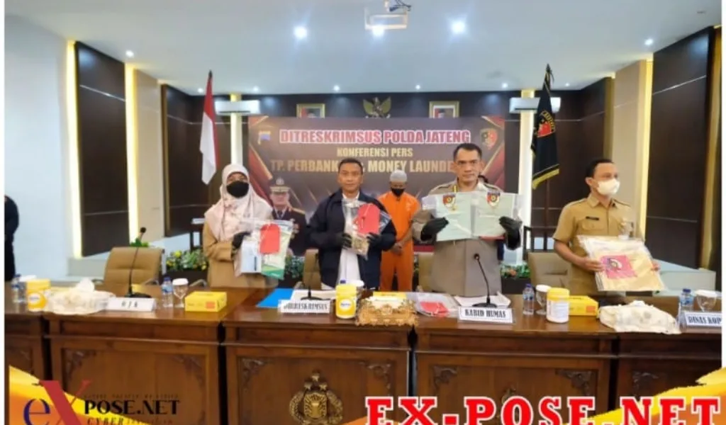 Ditreskrimsus Polda Jateng Tangkap Pelaku TPPU di BPR Kudus Dengan Iming-imingi Nasabah Bunga 15 %