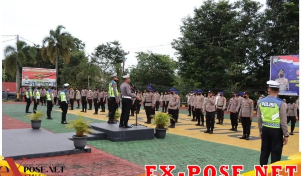 Satlantas Polresta Tanjungpinang Gelar Pelatihan Pengaturan Lalulintas di daerah Rawan Macet