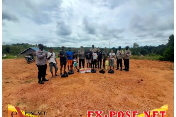 Polresta Tanjungpinang Membagikan Sembako