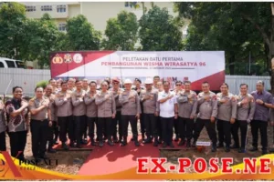 Bhakti Yon Wirasatya Kepada Almamater, Bangun Mess Untuk AKPOL