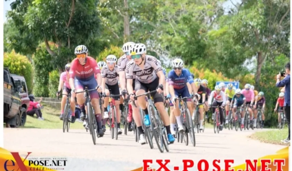 Kapolda Kepri Memantau Langsung Pelaksanaan Pengamanan Event Tour De Bintan 2022