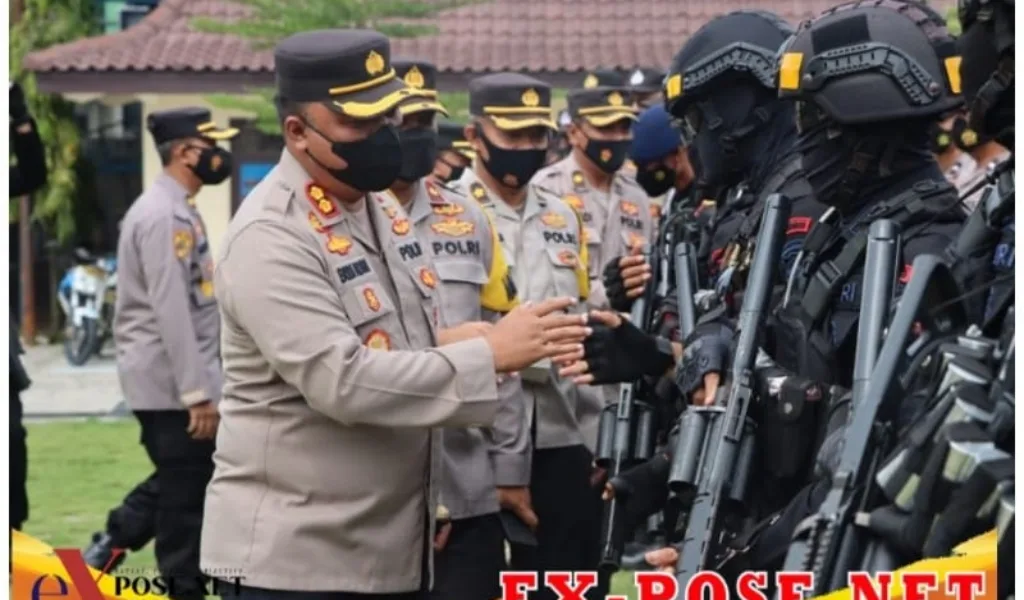Pilkades Serentak Aman, Polres Demak Gelar Apel Konsolidasi