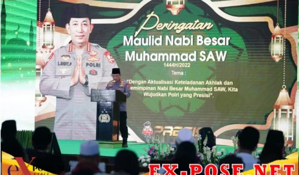 Peringati Maulid Nabi Muhammad SAW, Kapolri: Sinergitas Elemen Bangsa Wujudkan Persatuan