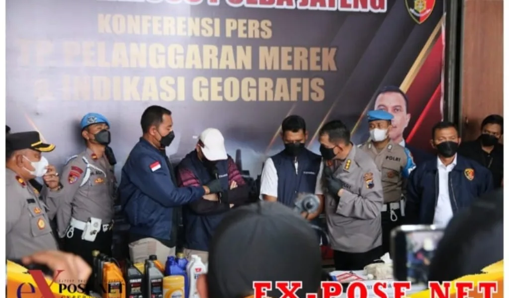Tiga Pabrik Oli Palsu Beromzet Puluhan Miliar Digerebek Polda Jateng