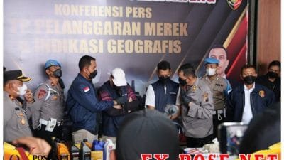 Tiga Pabrik Oli Palsu Beromzet Puluhan Miliar Digerebek Polda Jateng