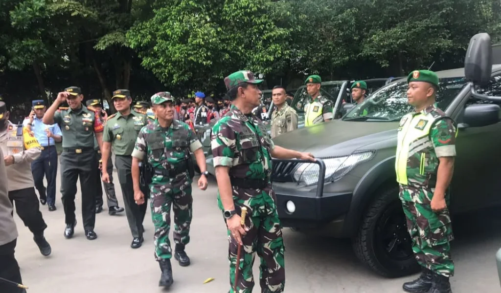 Gelar Pasukan Kesiapan PAM VVIP Pernikahan Putra Presiden RI