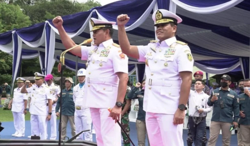 Upacara Sertijab Kepala Staf Angkatan Laut Oleh Panglima TNI