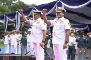 Upacara Sertijab Kepala Staf Angkatan Laut Oleh Panglima TNI