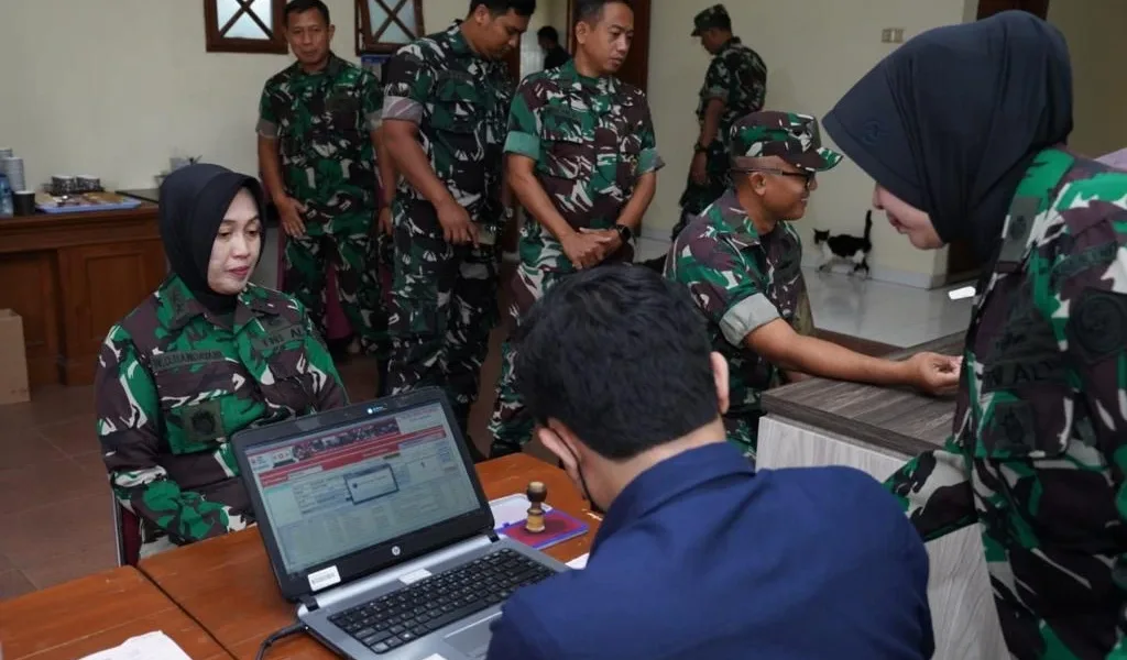Puspsi TNI Memperingati HUT Ke-1 Gelar Donor Darah
