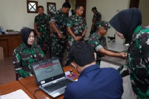 Puspsi TNI Memperingati HUT Ke-1 Gelar Donor Darah