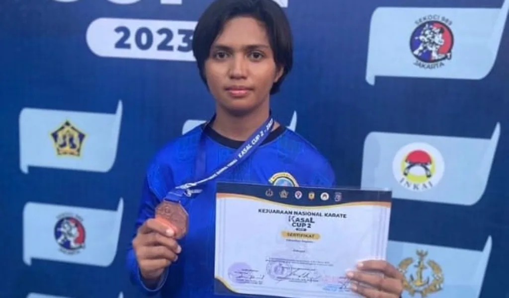 Danlantamal IX Ambon Lahirkan Atlet Baru Karateka