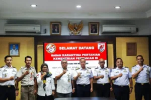 Barantan Manado Kunjungi Bakamla Zona Tengah