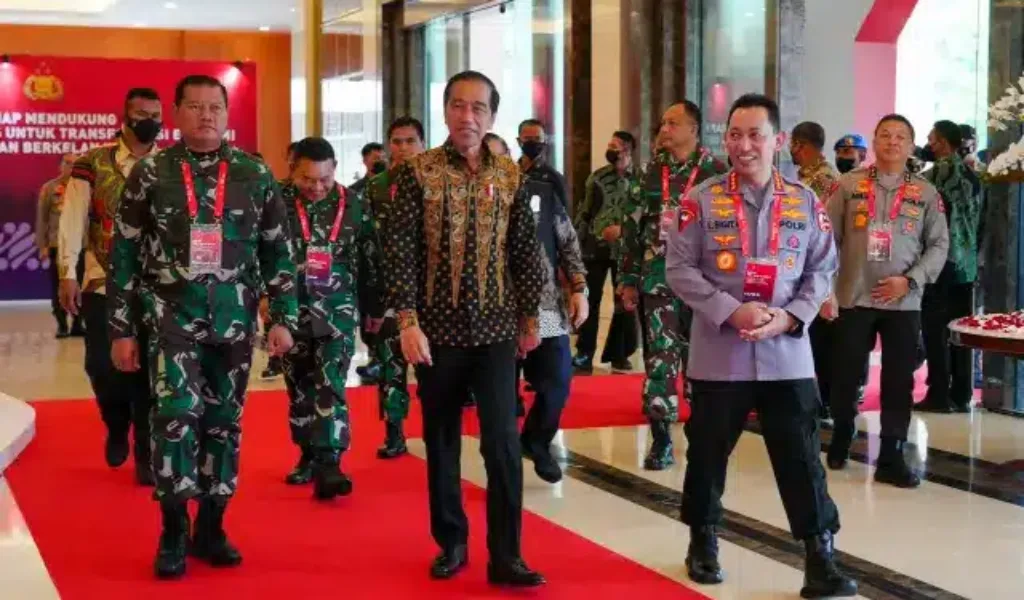 TNI-Polri Gelar Rapim di Golden Ballroom The Sultan Hotel Jakarta