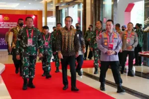 TNI-Polri Gelar Rapim di Golden Ballroom The Sultan Hotel Jakarta