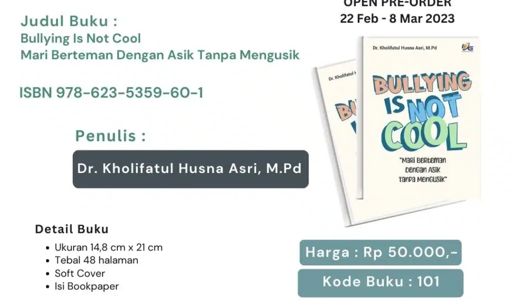 Bullying Is Not Cool Mari Berteman Dengan Asik Tanpa Mengusik