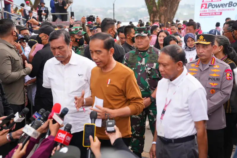 Presiden RI dan Panglima TNI Hadiri Kejuaraan Dunis F-1 H2O
