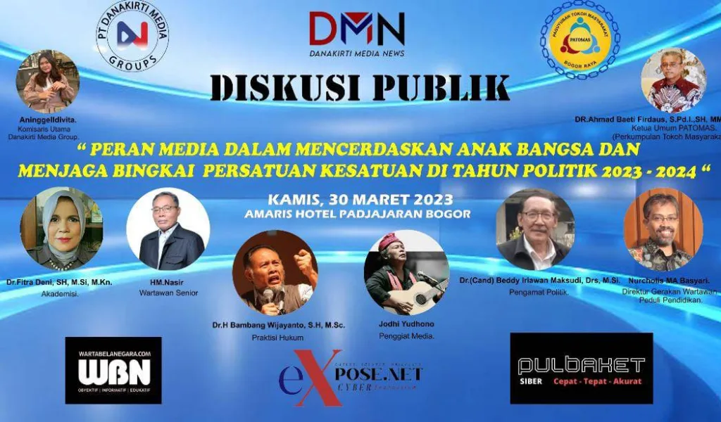 Gelar Diskusi Publik Danakirti Media Bersama Para Tokoh