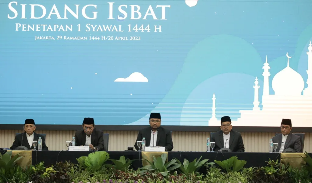 Sidang Isbat, Pemerintah Tetapkan 1 Syawal 1444 H pada 22 April 2023
