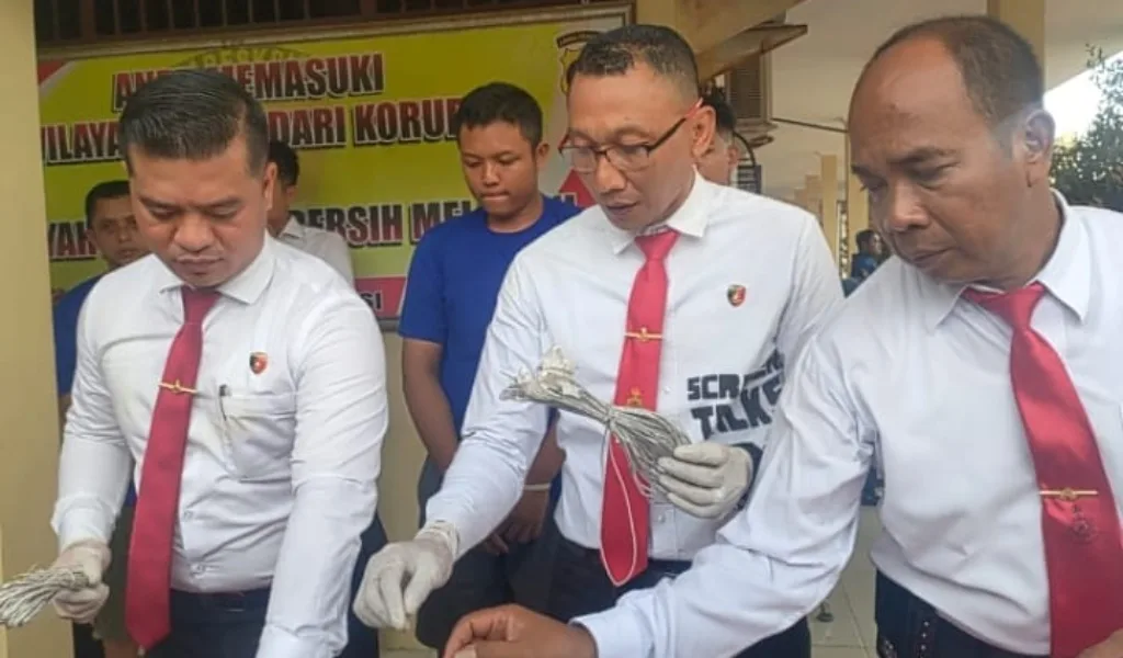 Polres Rembang Amankan Pemuda Penjual Bahan Peledak Mercon