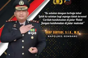 Resmi Jabat Kapolres Rembang, Ini Profile AKBP Suryadi