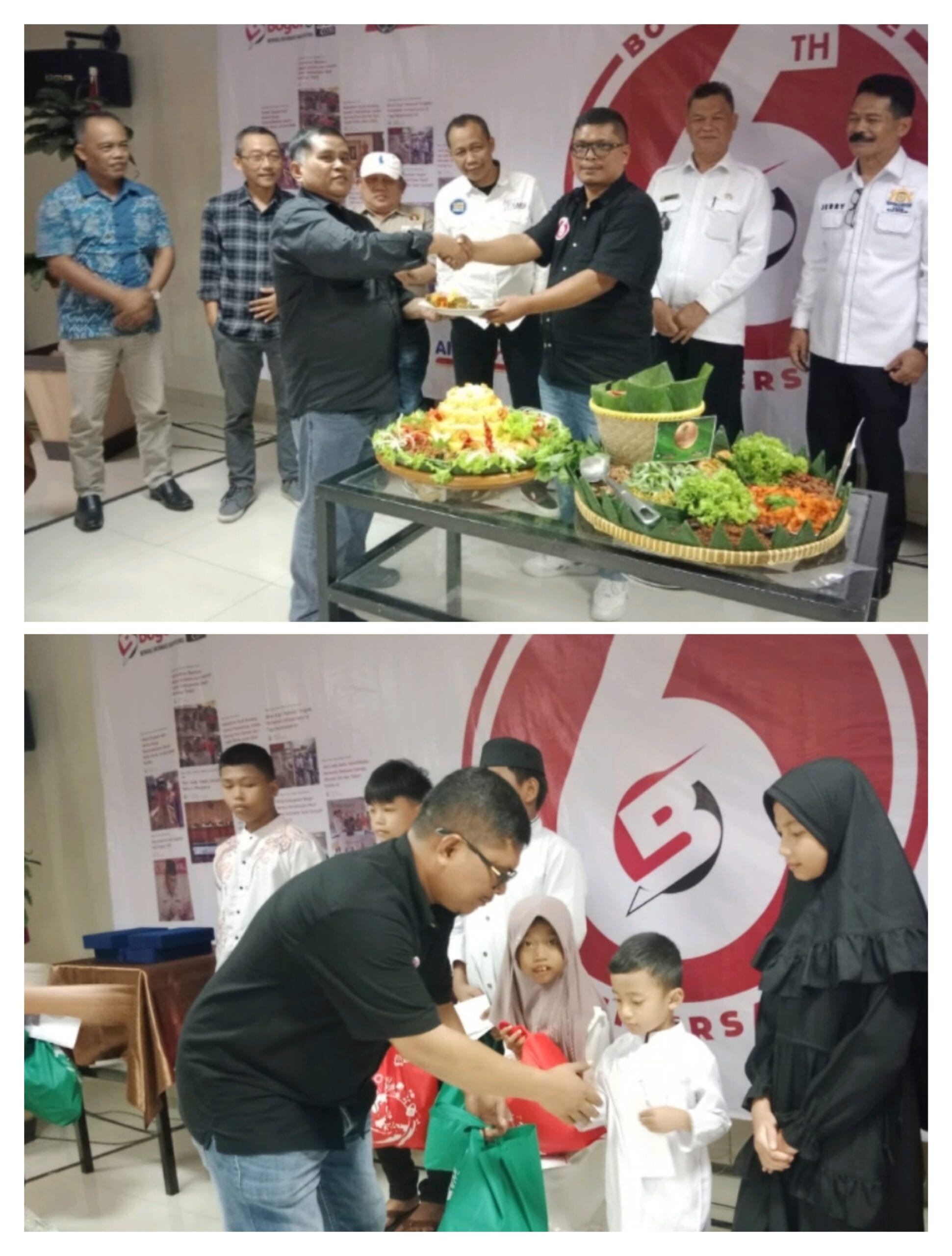 Momentum Ultah ke-6, BogorUpdate.com Gelar Syukuran dan Santuni Puluhan Anak Yatim