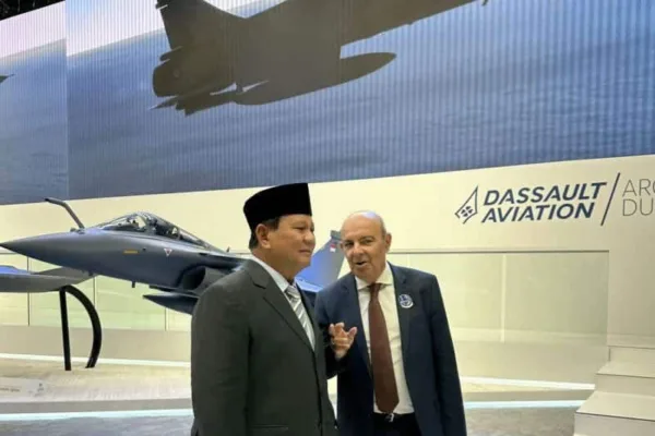 Menhan Prabowo hadiri Paris Air Show 2023