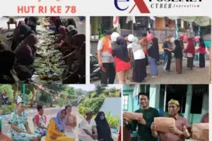HUT RI Ke 78, Warga RW 12 Perum TNI Puspa Raya Gelar Lomba