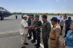 Menhan RI Resmikan Bantuan Sumur Bor di Moa, Maluku Barat Daya