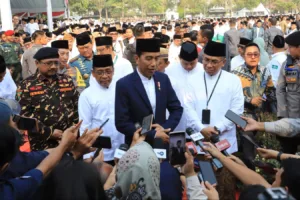 Hari Santri 2023, Jokowi Ajak Semua Pihak Tetap Semangat Hadapi Situasi-Kondisi Saat Ini