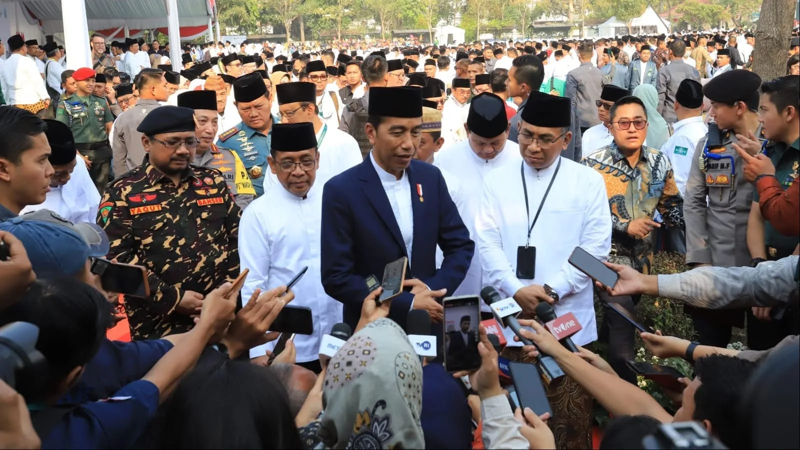 Hari Santri 2023, Jokowi Ajak Semua Pihak Tetap Semangat Hadapi Situasi-Kondisi Saat Ini