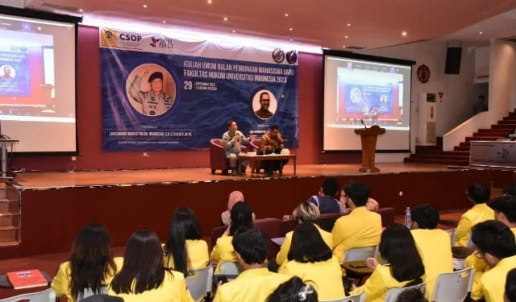 Kepala Bakamla RI Berikan Kuliah Umum di Fakultas Hukum UI