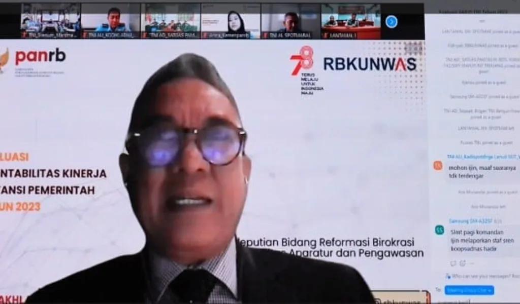 Srenum TNI Rapat Evaluasi Implementasi AKIP TNI